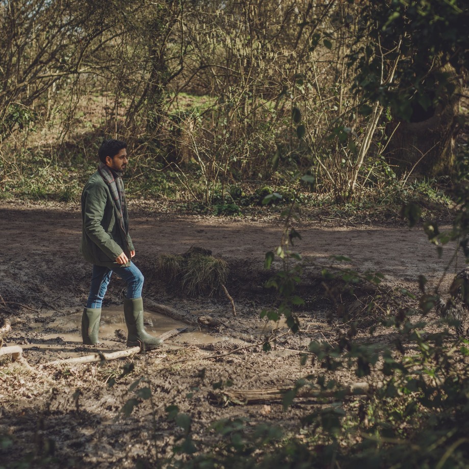 Brune Arktiske Outpost Høje Støvler Til Mænd Muckboot