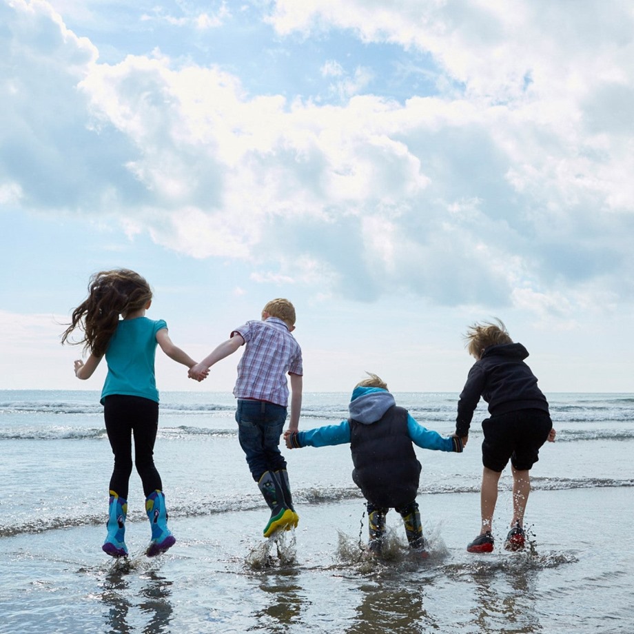 Camo Print Hale Høje Børne Støvler Muckboot