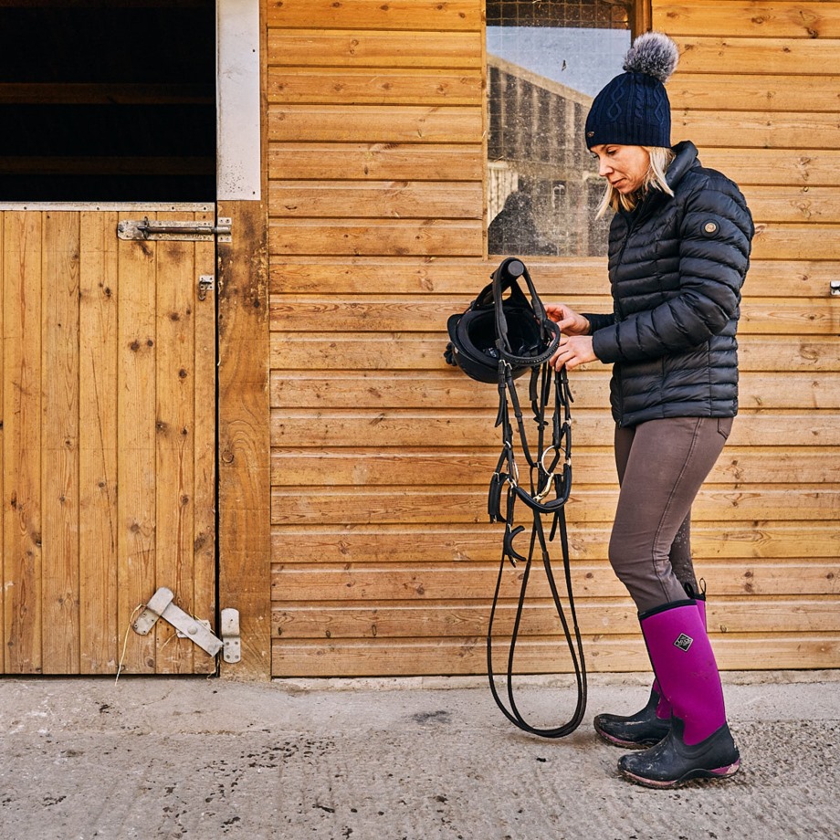 Rødbrune Kvinders Arktiske Eventyr Høje Støvler Muckboot