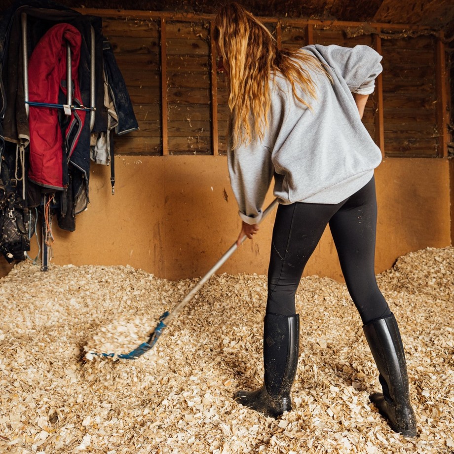 Sorte Muckboot Høje Derbystøvler Til Kvinder