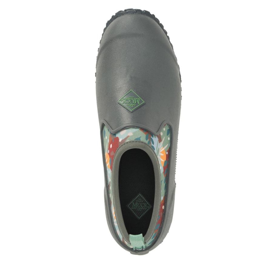 Muckboot Grå Print Kvinders Rhs Muckster Ii Sko