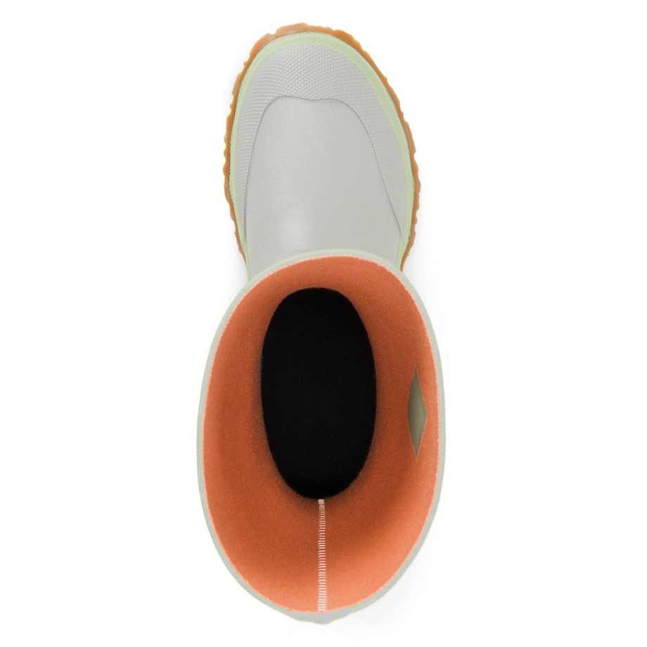 Muckboot Lysegrå Korte Foderstøvler Til Kvinder