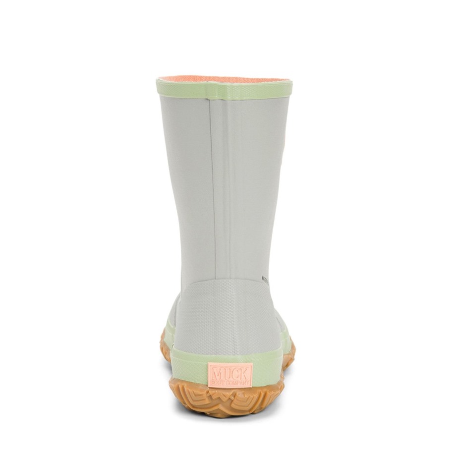 Muckboot Lysegrå Korte Foderstøvler Til Kvinder
