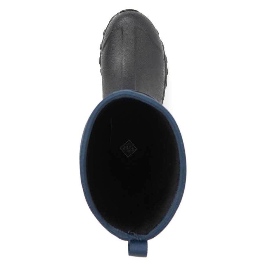 Kvinders Arctic Sport Ii Høje Støvler Muckboot Marineblå Topografi