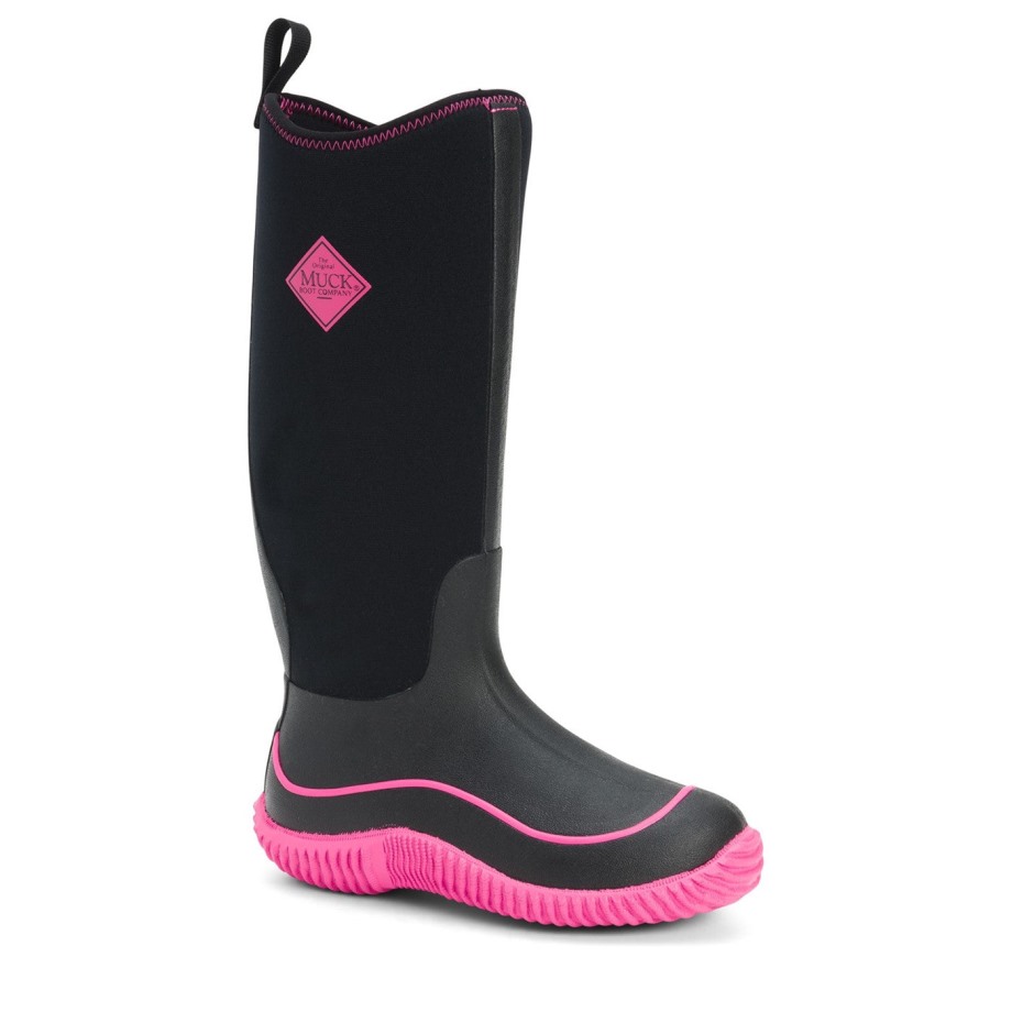 Kvinders Hale Høje Støvler Muckboot Hot Pink